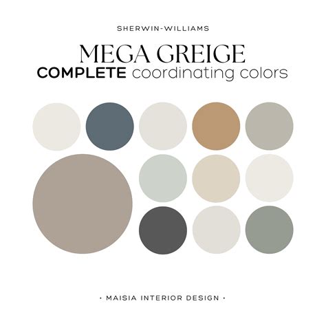 mega greige undertones|mega greige coordinating colors.